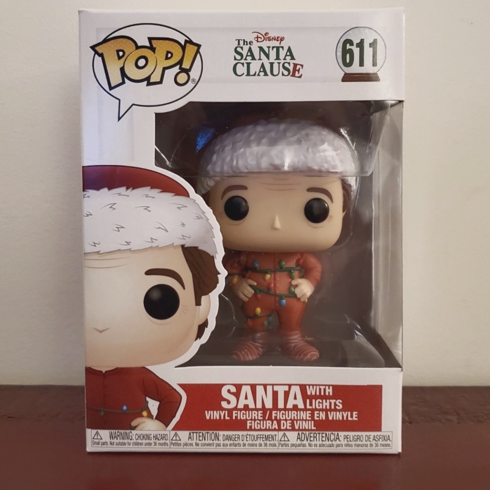 Funko Pop (2019) Disney The Santa Clause Santa With Lights #611